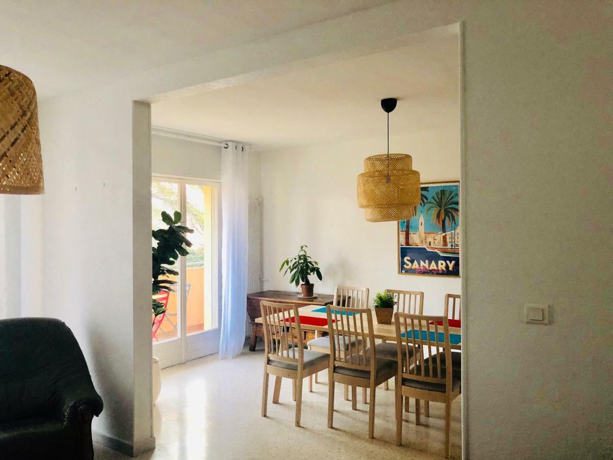 T3 Spacieux Et Lumineux A 5Min Du Port De Sanary - Fleur De Mai Apartment Exteriör bild